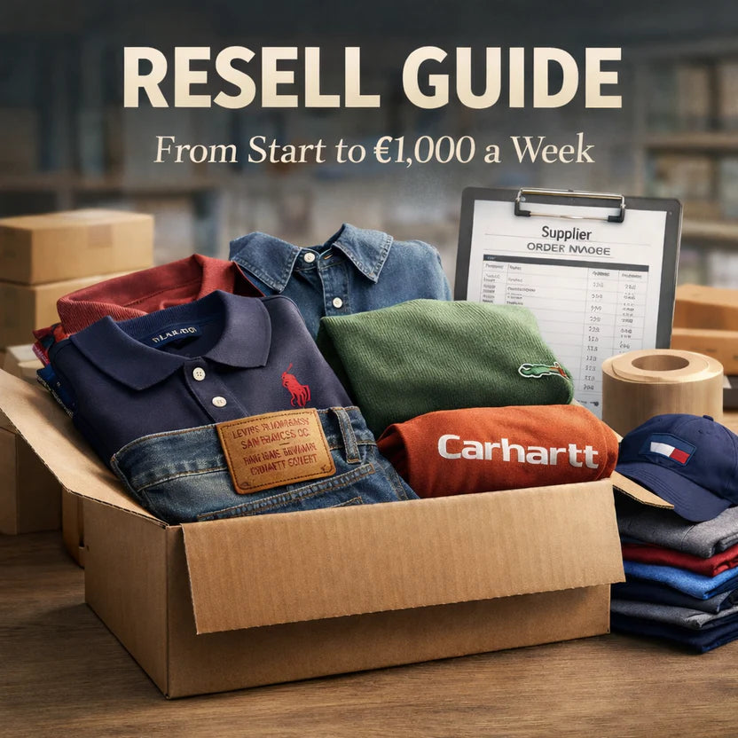 Resell guide+personal supplier